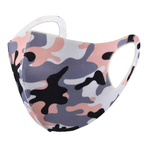 leichte Mundschutz-Maske "Camouflage 1" Kinder Gr.2