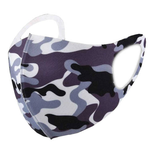 Dünne Stoffmaske "Camouflage 3" Kinder Gr.2