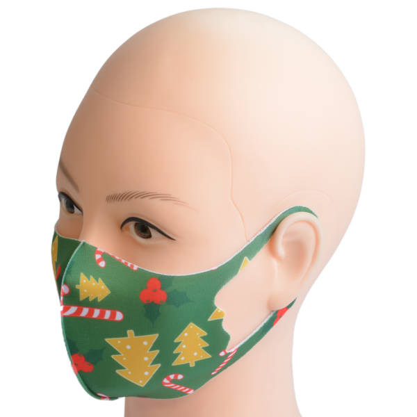 Nasen-Mund-Maske aus Stoff für Erwachsene | Weihnachten 4