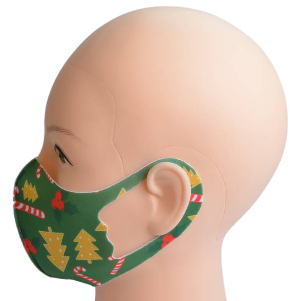 Nasen-Mund-Maske aus Stoff für Erwachsene | Weihnachten 4